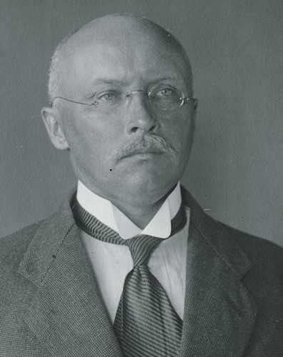Erich Schultz, Governor of German Samoa, interned on Motuihe Island