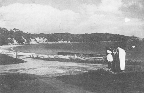Gun located at Wharf Bay on Motuihe