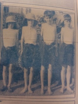 Children at the Motuihe Island Health Camp