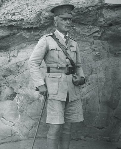 Lieutenant Colonel Charles Harcourt Turner, commandant of the Motuihe internment camp