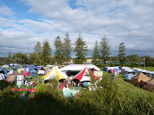 Camping on Motuihe Island, a popular family adventure