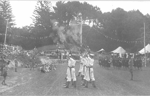 New Year celebrations at HMNZS Tamaki