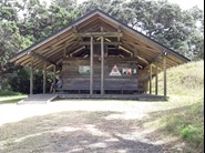 Original toilet block just below the kiosk on Motuihe