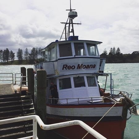 Reo Moana, the larger of the two Red Boat ferries