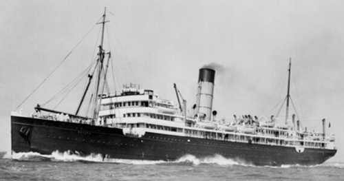 RMS Makura (Royal Mail Ship) carried 500 passengers, operated by Union Steam Ship Company